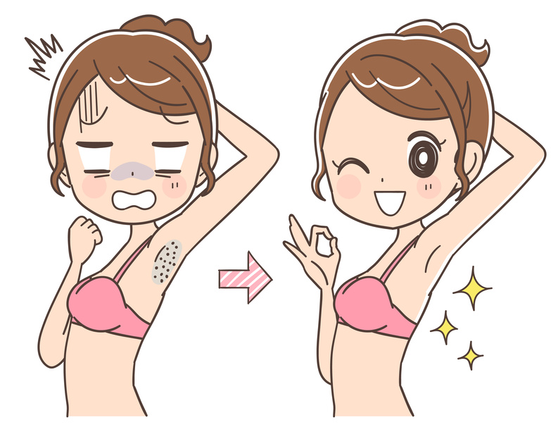 Comic Haarentfernung